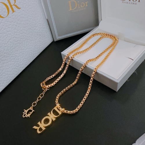 Cheap Christian Dior Necklaces #1261896 Replica Wholesale [$40.00 USD] [ITEM#1261896] on Replica Christian Dior Necklaces