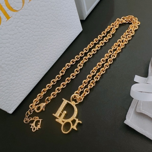 Cheap Christian Dior Necklaces #1261897 Replica Wholesale [$45.00 USD] [ITEM#1261897] on Replica Christian Dior Necklaces