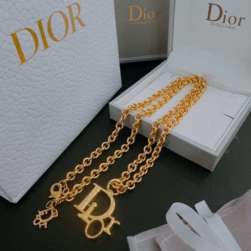 Cheap Christian Dior Necklaces #1261897 Replica Wholesale [$45.00 USD] [ITEM#1261897] on Replica Christian Dior Necklaces