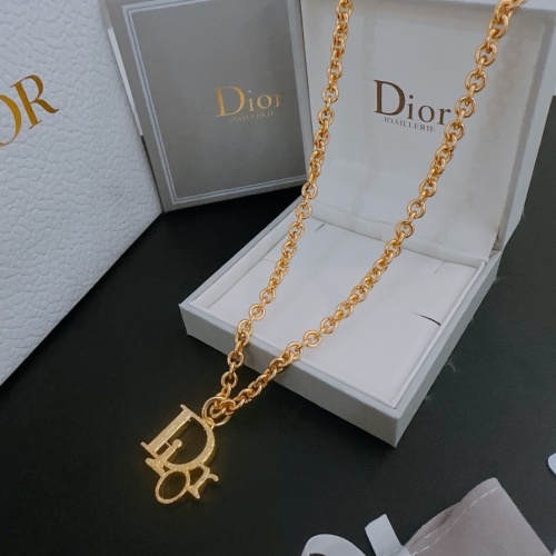 Cheap Christian Dior Necklaces #1261897 Replica Wholesale [$45.00 USD] [ITEM#1261897] on Replica Christian Dior Necklaces