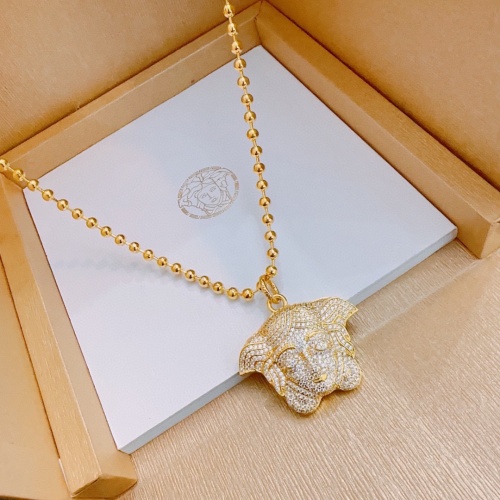 Cheap Versace Necklaces #1261908 Replica Wholesale [$52.00 USD] [ITEM#1261908] on Replica Versace Necklaces