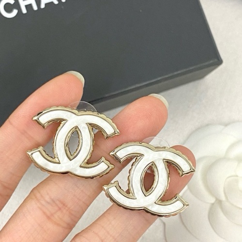 Cheap Chanel Earrings For Women #1261928 Replica Wholesale [$27.00 USD] [ITEM#1261928] on Replica Chanel Earrings