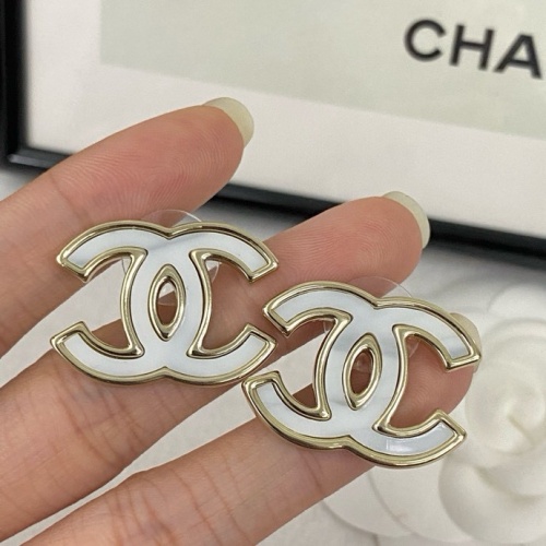 Cheap Chanel Earrings For Women #1261930 Replica Wholesale [$27.00 USD] [ITEM#1261930] on Replica Chanel Earrings