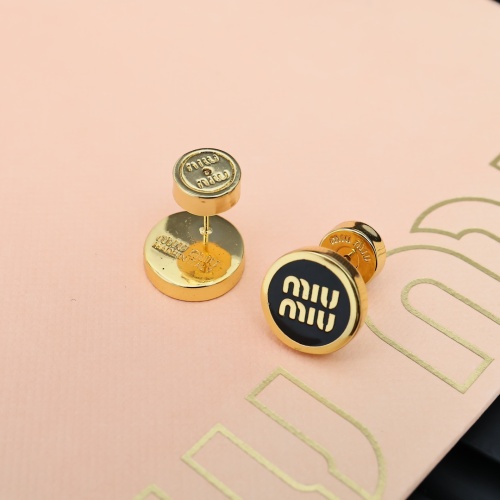 Cheap MIU MIU Earrings For Women #1261953 Replica Wholesale [$27.00 USD] [ITEM#1261953] on Replica MIU MIU Earrings