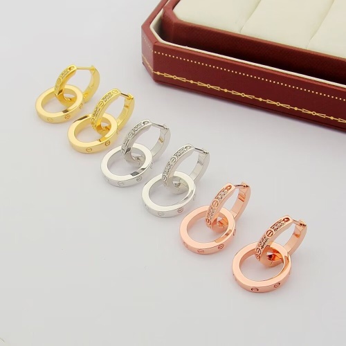 Cheap Cartier Earrings For Women #1261958 Replica Wholesale [$29.00 USD] [ITEM#1261958] on Replica Cartier Earrings