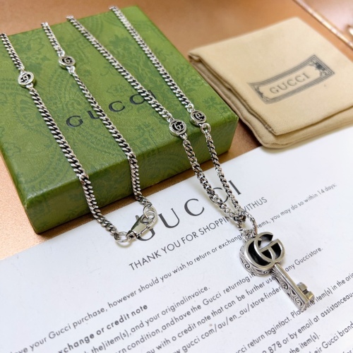 Cheap Gucci Necklaces #1261962 Replica Wholesale [$42.00 USD] [ITEM#1261962] on Replica Gucci Necklaces