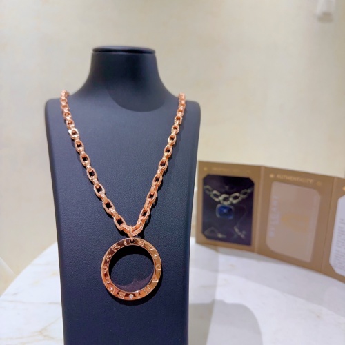 Cheap Bvlgari Necklaces #1262026 Replica Wholesale [$60.00 USD] [ITEM#1262026] on Replica Bvlgari Necklaces