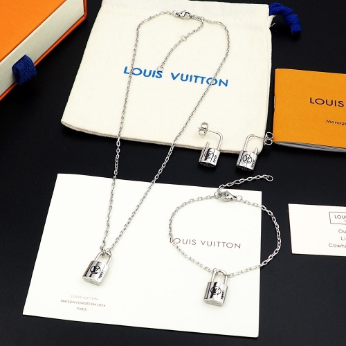 Cheap Louis Vuitton LV Jewelry Set #1262076 Replica Wholesale [$56.00 USD] [ITEM#1262076] on Replica Louis Vuitton LV Jewelry Set