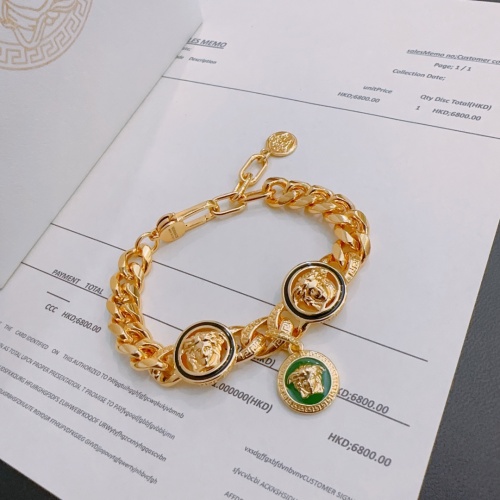 Cheap Versace Bracelets #1262121 Replica Wholesale [$64.00 USD] [ITEM#1262121] on Replica Versace Bracelets