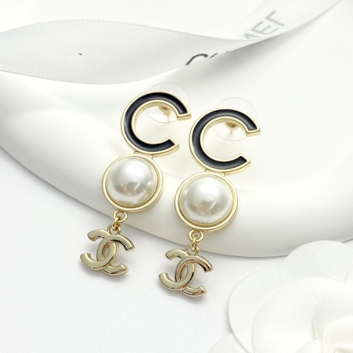 Cheap Chanel Earrings For Women #1262125 Replica Wholesale [$32.00 USD] [ITEM#1262125] on Replica Chanel Earrings