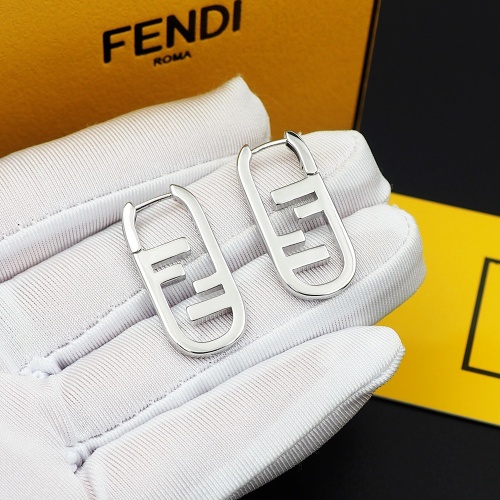 Cheap Fendi Earrings For Women #1262142 Replica Wholesale [$25.00 USD] [ITEM#1262142] on Replica Fendi Earrings