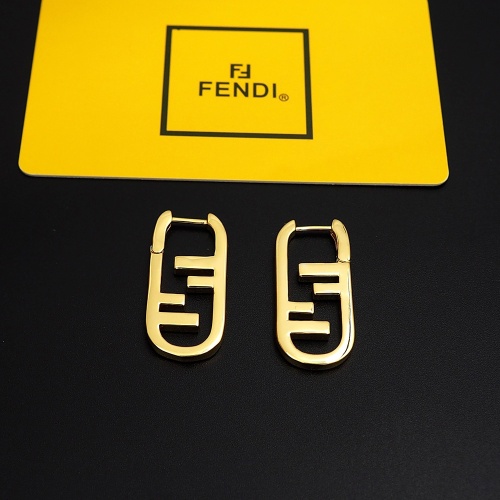 Cheap Fendi Earrings For Women #1262143 Replica Wholesale [$25.00 USD] [ITEM#1262143] on Replica Fendi Earrings