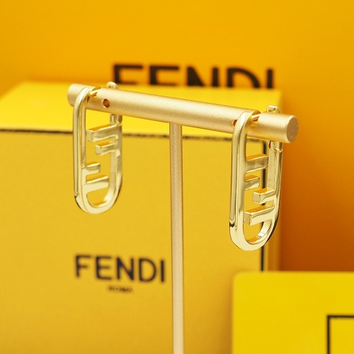 Cheap Fendi Earrings For Women #1262143 Replica Wholesale [$25.00 USD] [ITEM#1262143] on Replica Fendi Earrings