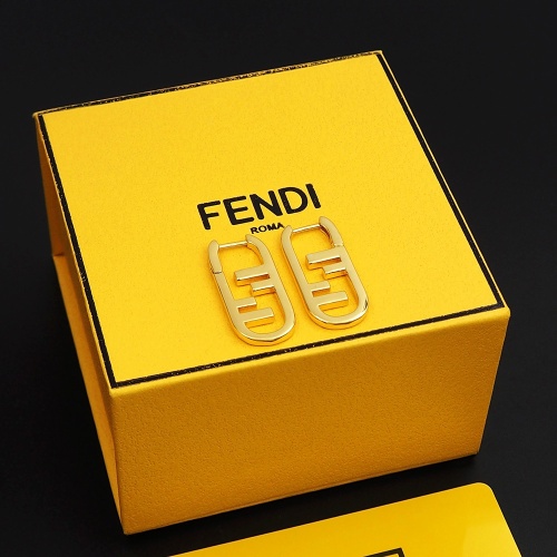 Cheap Fendi Earrings For Women #1262143 Replica Wholesale [$25.00 USD] [ITEM#1262143] on Replica Fendi Earrings