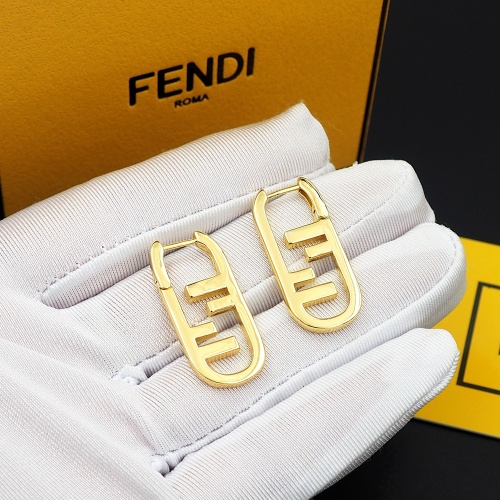 Cheap Fendi Earrings For Women #1262143 Replica Wholesale [$25.00 USD] [ITEM#1262143] on Replica Fendi Earrings