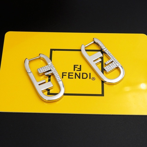 Cheap Fendi Earrings For Women #1262144 Replica Wholesale [$25.00 USD] [ITEM#1262144] on Replica Fendi Earrings