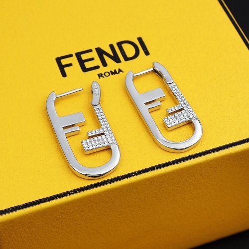 Cheap Fendi Earrings For Women #1262144 Replica Wholesale [$25.00 USD] [ITEM#1262144] on Replica Fendi Earrings