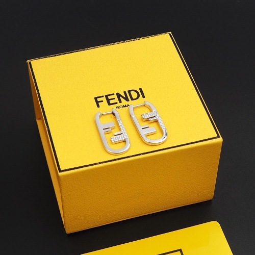 Cheap Fendi Earrings For Women #1262144 Replica Wholesale [$25.00 USD] [ITEM#1262144] on Replica Fendi Earrings