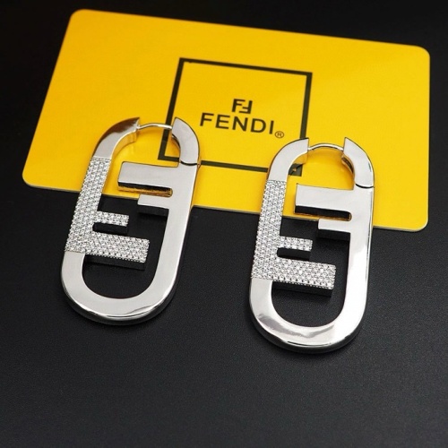 Cheap Fendi Earrings For Women #1262146 Replica Wholesale [$32.00 USD] [ITEM#1262146] on Replica Fendi Earrings