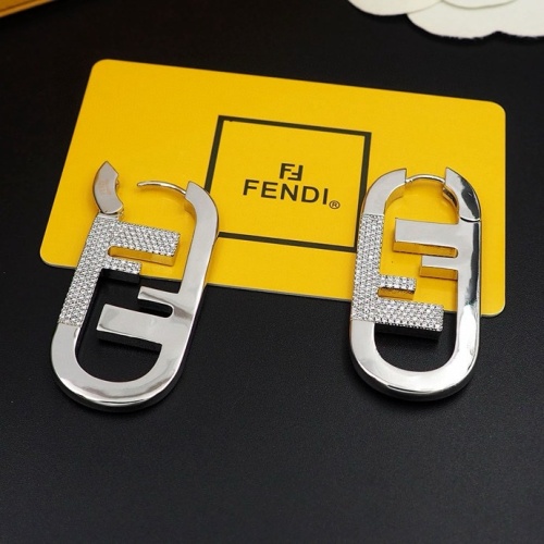 Cheap Fendi Earrings For Women #1262146 Replica Wholesale [$32.00 USD] [ITEM#1262146] on Replica Fendi Earrings