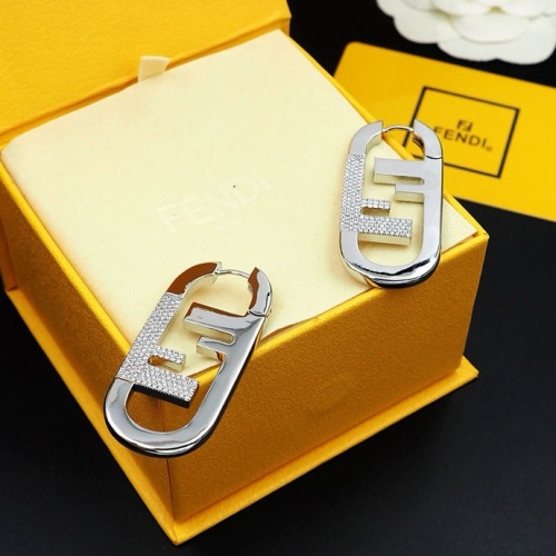 Cheap Fendi Earrings For Women #1262146 Replica Wholesale [$32.00 USD] [ITEM#1262146] on Replica Fendi Earrings