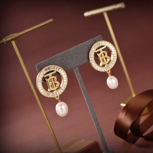 Cheap Burberry Earrings For Women #1262161 Replica Wholesale [$29.00 USD] [ITEM#1262161] on Replica Burberry Earrings