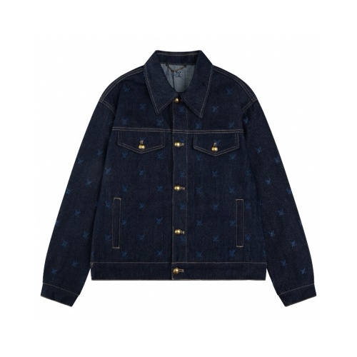 Cheap Louis Vuitton LV Jackets Long Sleeved For Unisex #1262262 Replica Wholesale [$98.00 USD] [ITEM#1262262] on Replica Louis Vuitton LV Jackets