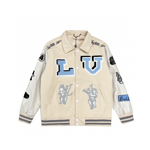 Cheap Louis Vuitton LV Jackets Long Sleeved For Unisex #1262263 Replica Wholesale [$72.00 USD] [ITEM#1262263] on Replica Louis Vuitton LV Jackets