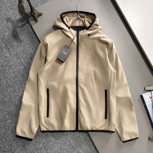 Cheap Fendi Jackets Long Sleeved For Men #1262306 Replica Wholesale [$115.00 USD] [ITEM#1262306] on Replica Fendi Jackets