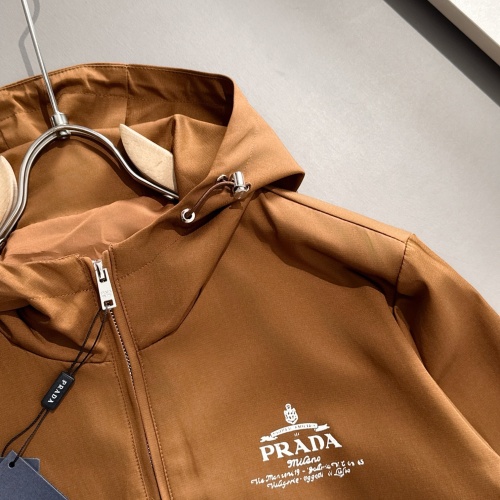 Cheap Prada Jackets Long Sleeved For Men #1262326 Replica Wholesale [$115.00 USD] [ITEM#1262326] on Replica Prada Jackets