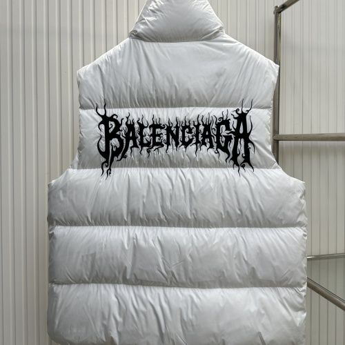 Cheap Balenciaga Down Feather Coat Sleeveless For Unisex #1262380 Replica Wholesale [$145.00 USD] [ITEM#1262380] on Replica Balenciaga Down Feather Coat