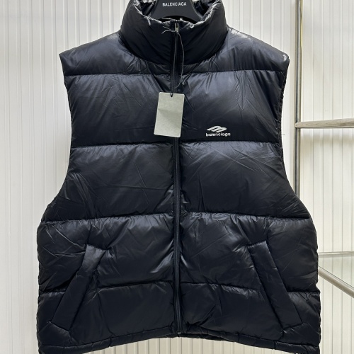 Cheap Balenciaga Down Feather Coat Sleeveless For Unisex #1262382 Replica Wholesale [$150.00 USD] [ITEM#1262382] on Replica Balenciaga Down Feather Coat