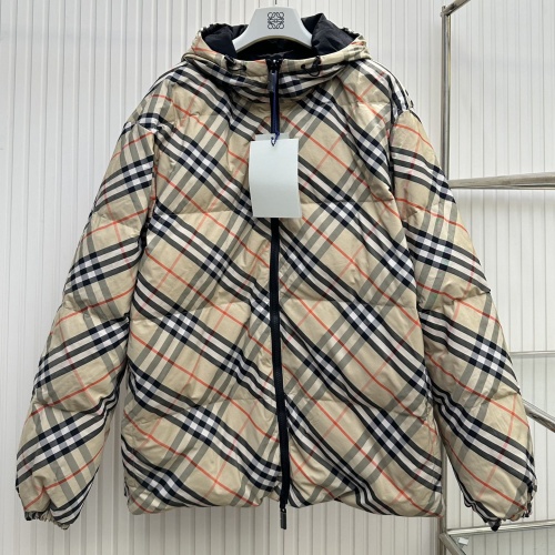 Cheap Burberry Down Feather Coat Long Sleeved For Unisex #1262396 Replica Wholesale [$220.00 USD] [ITEM#1262396] on Replica Burberry Down Feather Coat