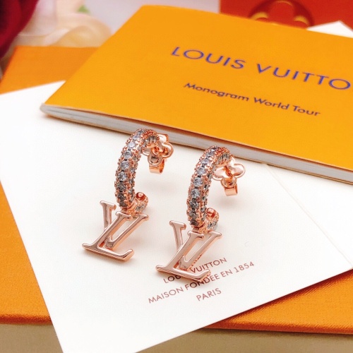 Cheap Louis Vuitton Earrings For Women #1262434 Replica Wholesale [$29.00 USD] [ITEM#1262434] on Replica Louis Vuitton Earrings