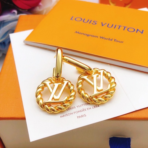 Cheap Louis Vuitton Earrings For Women #1262453 Replica Wholesale [$32.00 USD] [ITEM#1262453] on Replica Louis Vuitton Earrings