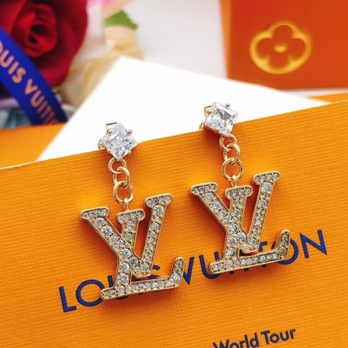 Cheap Louis Vuitton Earrings For Women #1262455 Replica Wholesale [$32.00 USD] [ITEM#1262455] on Replica Louis Vuitton Earrings