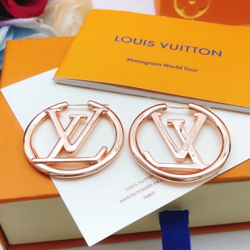 Cheap Louis Vuitton Earrings For Women #1262463 Replica Wholesale [$29.00 USD] [ITEM#1262463] on Replica Louis Vuitton Earrings