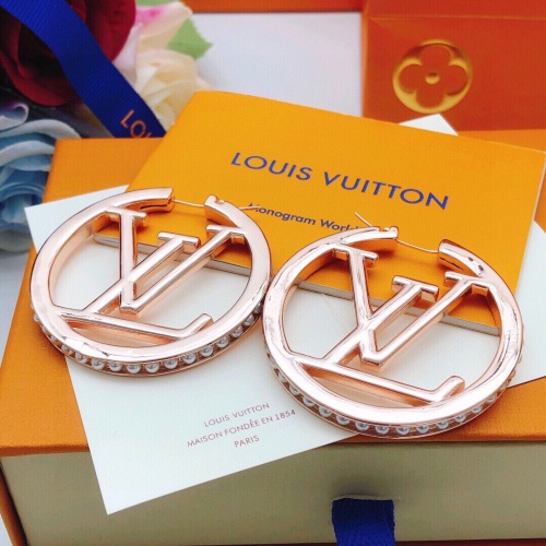 Cheap Louis Vuitton Earrings For Women #1262469 Replica Wholesale [$38.00 USD] [ITEM#1262469] on Replica Louis Vuitton Earrings