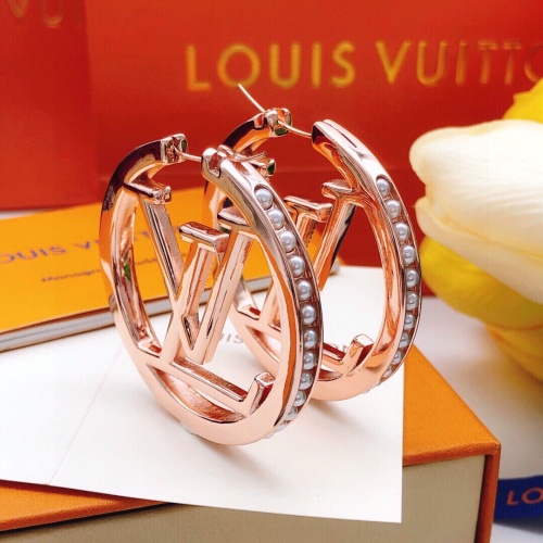 Cheap Louis Vuitton Earrings For Women #1262469 Replica Wholesale [$38.00 USD] [ITEM#1262469] on Replica Louis Vuitton Earrings