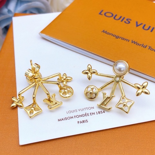 Cheap Louis Vuitton Earrings For Women #1262497 Replica Wholesale [$27.00 USD] [ITEM#1262497] on Replica Louis Vuitton Earrings