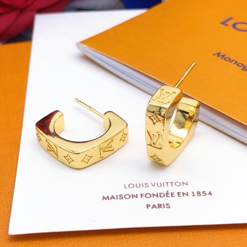 Cheap Louis Vuitton Earrings For Women #1262507 Replica Wholesale [$27.00 USD] [ITEM#1262507] on Replica Louis Vuitton Earrings