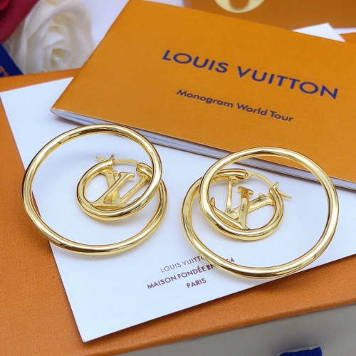 Cheap Louis Vuitton Earrings For Women #1262513 Replica Wholesale [$27.00 USD] [ITEM#1262513] on Replica Louis Vuitton Earrings