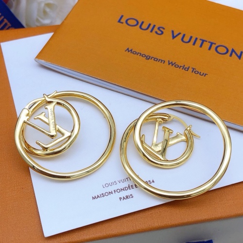 Cheap Louis Vuitton Earrings For Women #1262513 Replica Wholesale [$27.00 USD] [ITEM#1262513] on Replica Louis Vuitton Earrings