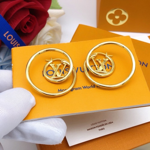 Cheap Louis Vuitton Earrings For Women #1262513 Replica Wholesale [$27.00 USD] [ITEM#1262513] on Replica Louis Vuitton Earrings