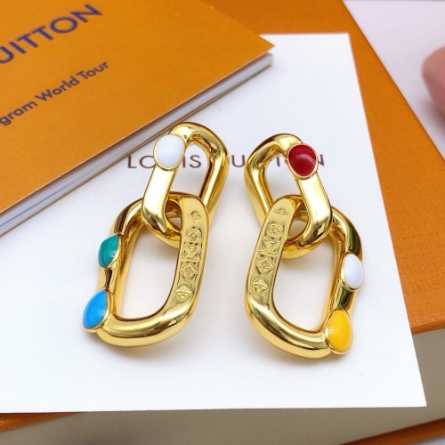 Cheap Louis Vuitton Earrings For Women #1262516 Replica Wholesale [$32.00 USD] [ITEM#1262516] on Replica Louis Vuitton Earrings