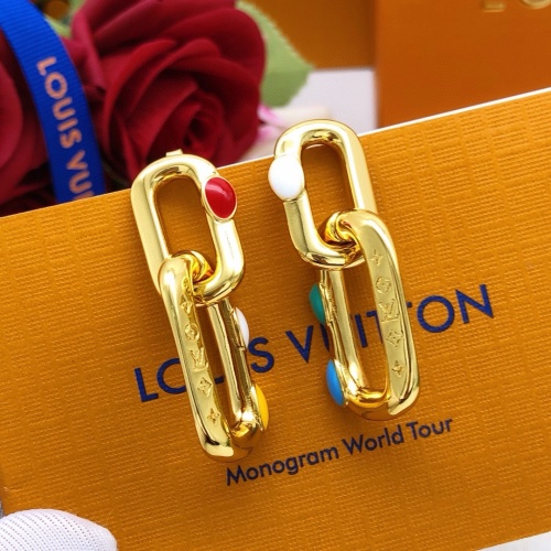 Cheap Louis Vuitton Earrings For Women #1262516 Replica Wholesale [$32.00 USD] [ITEM#1262516] on Replica Louis Vuitton Earrings