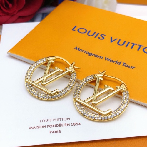 Cheap Louis Vuitton Earrings For Women #1262519 Replica Wholesale [$29.00 USD] [ITEM#1262519] on Replica Louis Vuitton Earrings