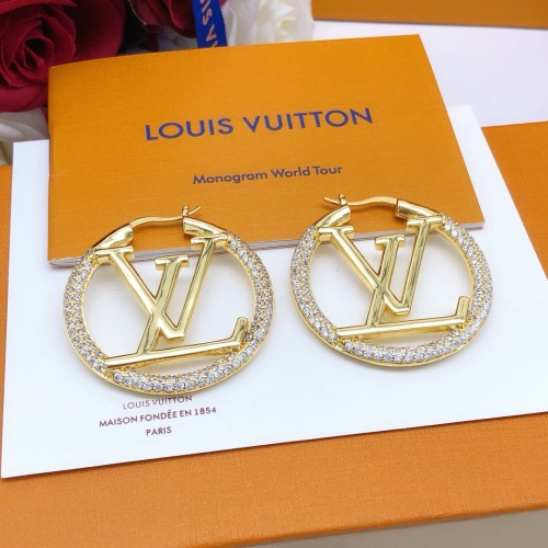 Cheap Louis Vuitton Earrings For Women #1262521 Replica Wholesale [$32.00 USD] [ITEM#1262521] on Replica Louis Vuitton Earrings