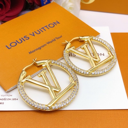 Cheap Louis Vuitton Earrings For Women #1262521 Replica Wholesale [$32.00 USD] [ITEM#1262521] on Replica Louis Vuitton Earrings