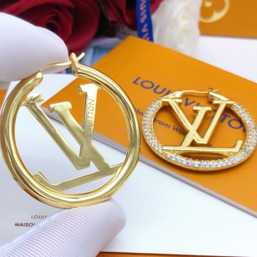 Cheap Louis Vuitton Earrings For Women #1262521 Replica Wholesale [$32.00 USD] [ITEM#1262521] on Replica Louis Vuitton Earrings